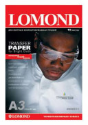 Термотрансфер Lomond 0808315 A3/140г/м2/50л./белый для струйной печати