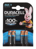 Батарея Duracell Ultra LR03-4BL MX2400 AAA (4шт)