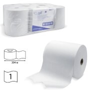 Полотенца бум. рулонные KIMBERLY-CLARK Scott, КОМПЛЕКТ 6шт, 304м, бел. (дисп.601536), 6667