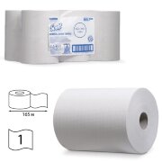 Полотенца бум. рулонные KIMBERLY-CLARK Scott, КОМПЛЕКТ 6шт, Slimroll,165м, бел.(дис601536-537), 6657