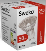 Лампа св/д Sweko GU10 220V 7W(600lm 120°) 3000K 2K 55х50 пласт/композит SLED-PAR16-7W-230-3000K-GU10