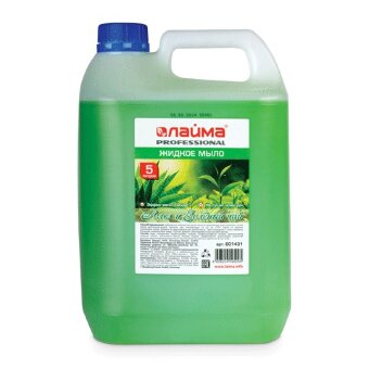 Мыло жидкое 5л ЛАЙМА PROFESSIONAL "Алоэ и Зеленый чай", 601431
