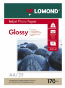 Бумага Lomond 102143 A4/170г/м2/25л./белый глянцевое для струйной печати