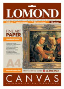 Холст Lomond 0908411 A4/300г/м2/10л./белый матовое лён для струйной печати
