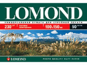 Бумага Lomond 0102084 10x15/230г/м2/500л./белый матовое для струйной печати