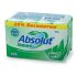 Мыло туалетное 300г ABSOLUT (Абсолют), КОМПЛЕКТ 4шт.х75г, "Алоэ", антибактериальное, 6065