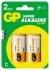 Батарея GP Super Alkaline 14A LR14 C (2шт)